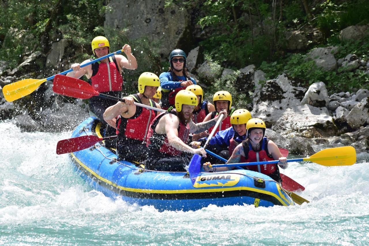 Hostel Soca Rocks Bovec Dış mekan fotoğraf