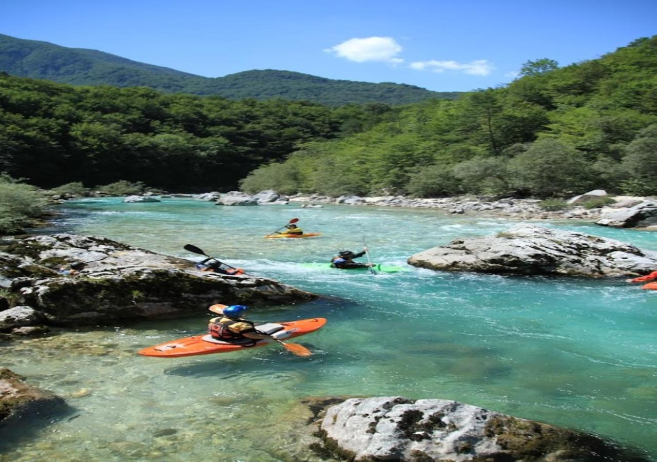 Hostel Soca Rocks Bovec Dış mekan fotoğraf