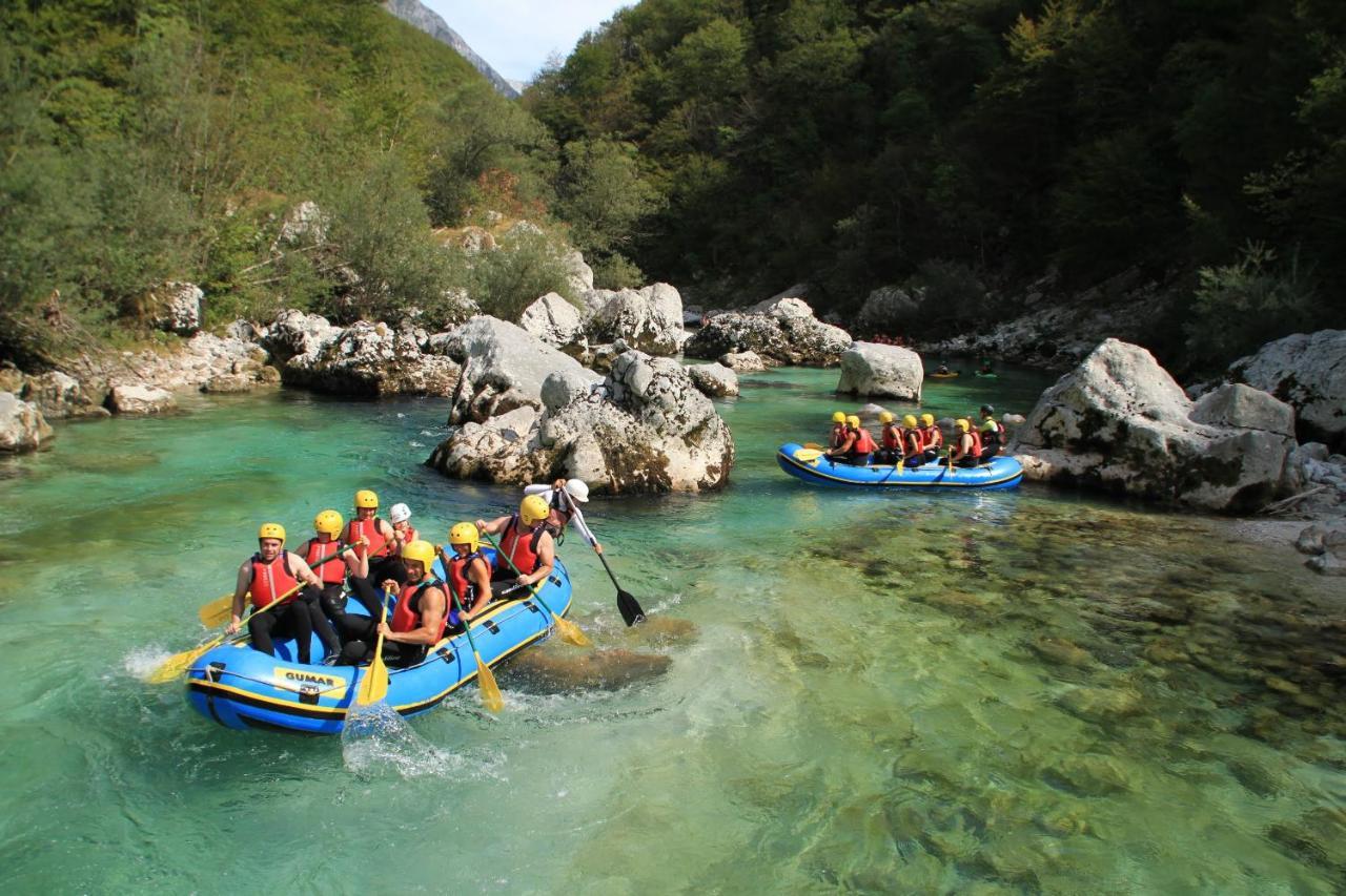 Hostel Soca Rocks Bovec Dış mekan fotoğraf